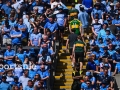 Supporters on Hill 16 before the GAA Football All-Ireland Senior Championship semi-final